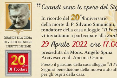 Al momento stai visualizzando 20° Anniversario morte P. Silvano Simoncini